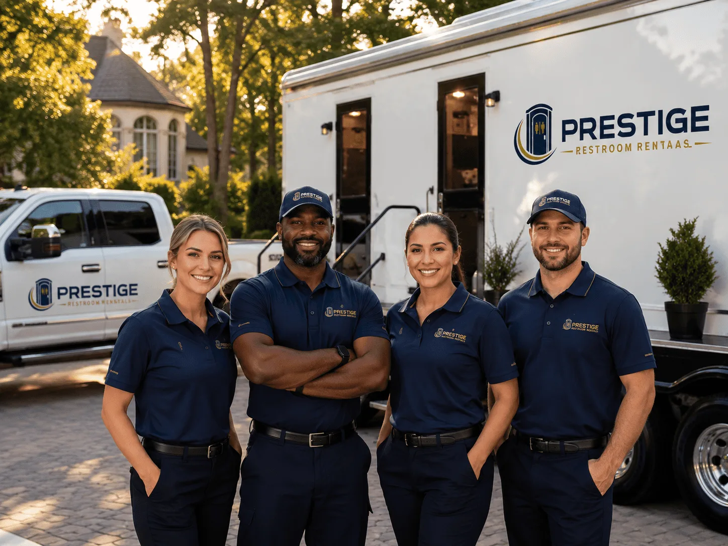 Trusted Luxury Portable Restrooms company in Paradise, TX